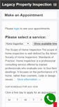 Mobile Screenshot of legacyinspection.net